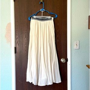 Garnet Hill Crepe Skirt